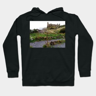 Dunure Castle From Labyrinth, Scotland Hoodie